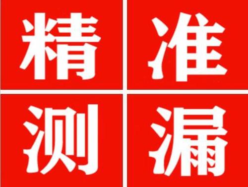 望江尚嘉漏水精准查找